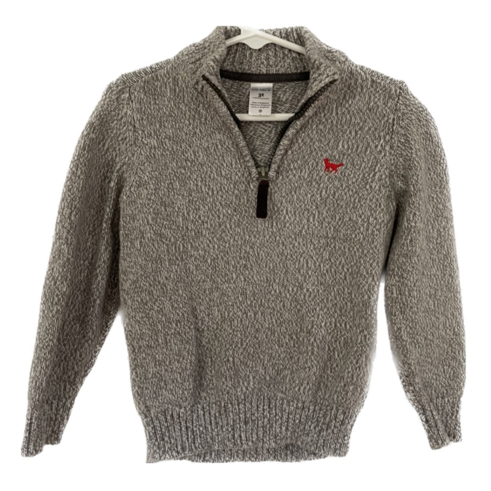 3T Carters 1/4 Zip Sweater